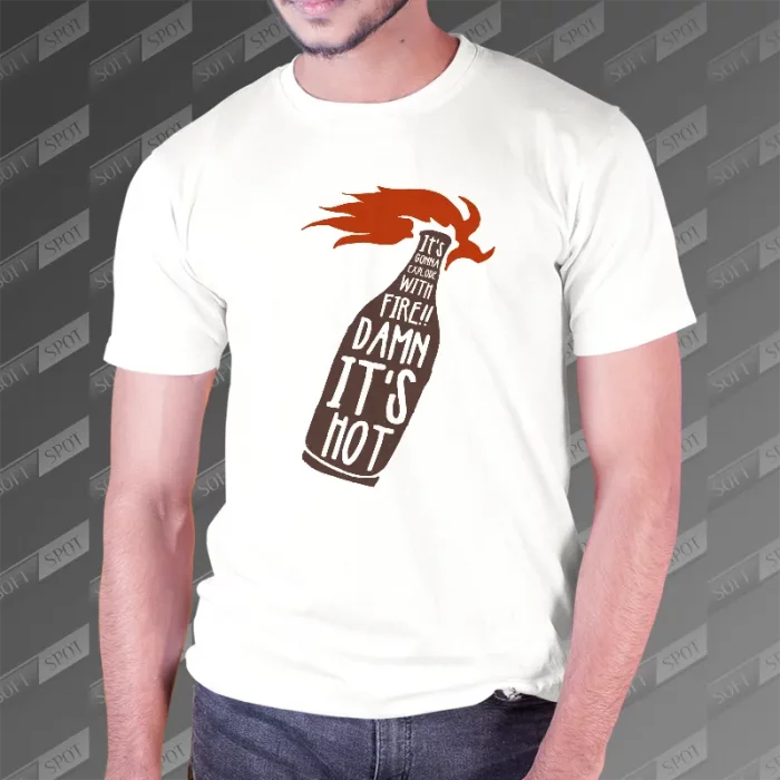 تیشرت مردانه طرح Molotov Explode TS-638