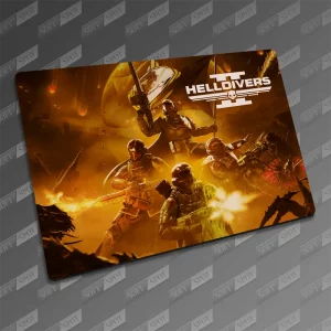 ماوس پد طرح Helldivers 2 Fan Art MP-108