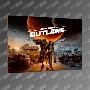 تخته شاسی طرح Star Wars Outlaws Key Art MDF-178