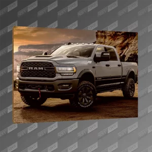 تخته شاسی طرح Ram 2500 Power Wagon 2024 MDF-191