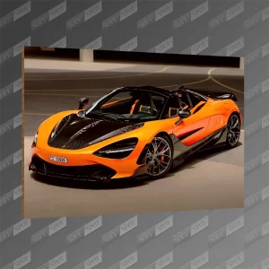تخته شاسی طرح McLaren 720S Spider Fury MDF-194