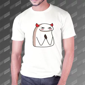 تیشرت مردانه طرح Flork Devil Meme TS-669