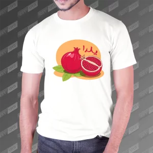 تیشرت مردانه طرح شب یلدا TS-690