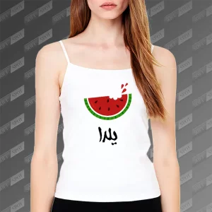 تاپ زنانه طرح  هندوانه یلدا TS-698