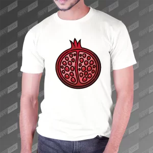 تیشرت مردانه طرح انار شب یلدا TS-702