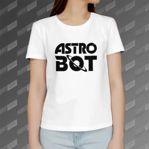تیشرت زنانه طرح Astro Bot TS-727