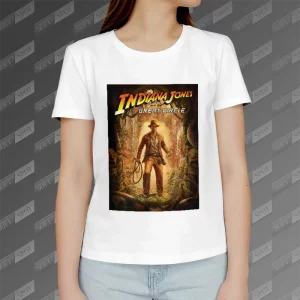 تیشرت زنانه طرح Indiana Jones and the Great Circle TS-730