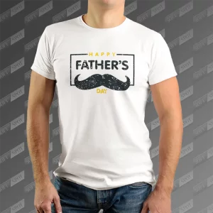 تیشرت مردانه طرح Happy Fathers Day TS-764
