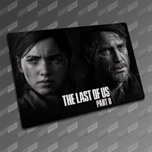 ماوس پد طرح The Last of Us Part II Artwork of Ellie and Joel Miller MP-173
