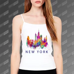 تاپ زنانه طرح New York TS-822