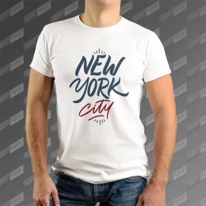 تیشرت مردانه طرح New York City TS-832