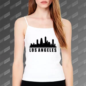 تاپ زنانه طرح Los Angeles TS-861