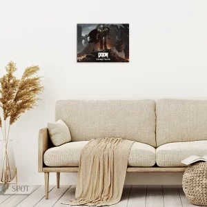 تخته شاسی طرح Doom The Dark Ages Doomguy MDF-224