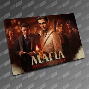 ماوس پد طرح Mafia The Old Country Key Art MP-237