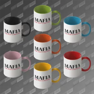ماگ طرح Mafia The Old Country Logo MG-623