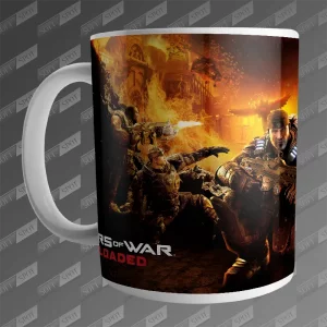 ماگ طرح Gears of War Reloaded Logo MG-625