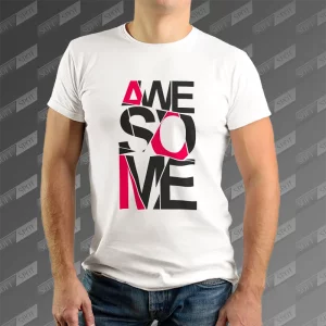 تیشرت مردانه طرح Awesome TS-940