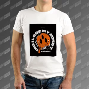 تیشرت مردانه طرح Did I Lose My Mind TS-943
