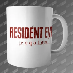 ماگ طرح Resident Evil Requiem Red Logo MG-643