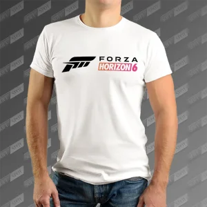 تیشرت مردانه طرح Forza Horizon 6 Logo TS-955