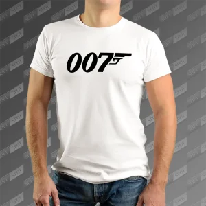 تیشرت مردانه طرح James Bond 007 Logo TS-958