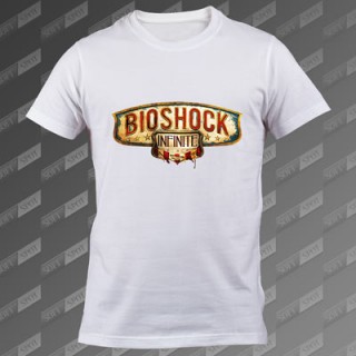 تیشرت سفید Bioshock Infinite TS-00000024