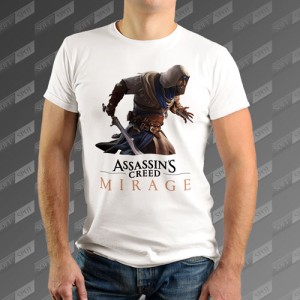 تیشرت مردانه طرح Assassins Creed Mirage TS-361