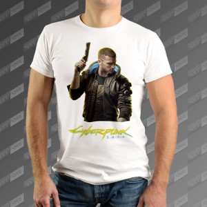 تیشرت مردانه طرح Cyberpunk 2077 TS-363