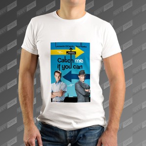 تیشرت مردانه طرح Catch Me If You Can TS-180