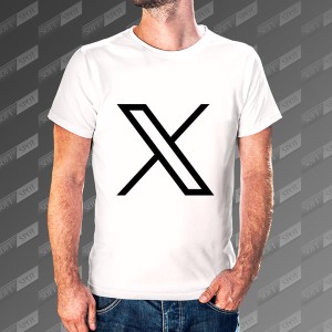 تیشرت مردانه طرح Twitter X TS-128