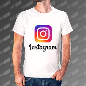 تیشرت مردانه طرح Instagram TS-127