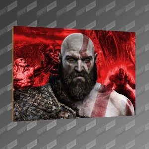 تخته شاسی طرح God of War MDF-01