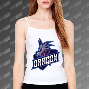 تاپ زنانه طرح Majestic Dragon Aura TS-400