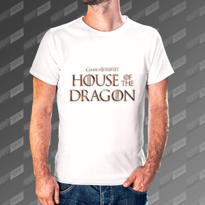 تیشرت مردانه طرح House of Dragon TS-403
