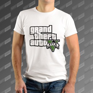 تیشرت مردانه طر ح Grand Theft Auto V TS-31
