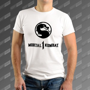 تیشرت مردانه طرح Mortal Kombat 1 TS-407
