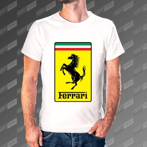 تیشرت مردانه طرح Ferrari TS-48