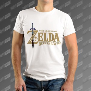 تیشرت مردانه طرح The Legend of Zelda Breath of the Wild TS-23