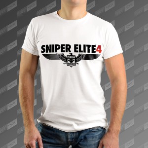 تیشرت مردانه طرح Sniper Elite 4 TS-22