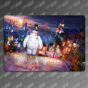 پازل طرح Big Hero 6 Hiro Hamada And Baymax  PZL-07
