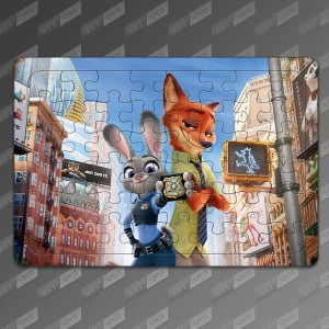 پازل طرح Zootopia Judy Hopps And Nick PZL-10