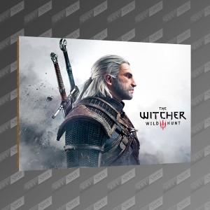تخته شاسی طرح The Witcher 3 Geralt of Rivia MDF-17