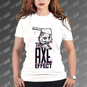 تیشرت زنانه طرح The Axe Effect TS-422