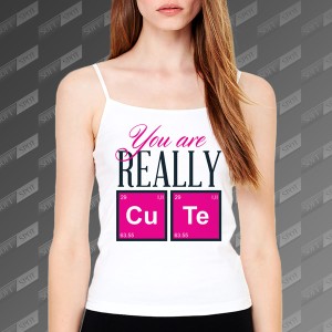 تاپ زنانه طرح You are REALLY CuTe TS-425