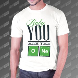 تیشرت مردانه طرح Baby YOU ARE THE ONe TS-426
