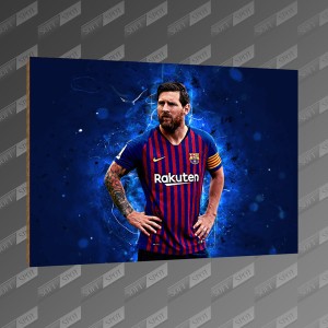 تخته شاسی طرح Lionel Messi MDF-24