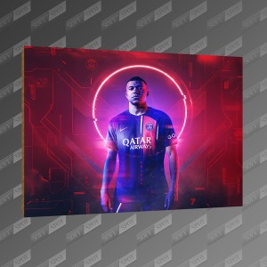 تخته شاسی طرح Kylian Mbappe MDF-25