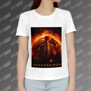 تیشرت زنانه طرح Oppenheimer TS-441