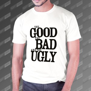 تیشرت مردانه طرح The Good the Bad and the Ugly TS-450