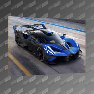 تخته شاسی طرح Bugatti Bolide MDF-41